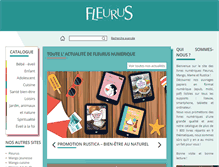 Tablet Screenshot of fleurus-numerique.com
